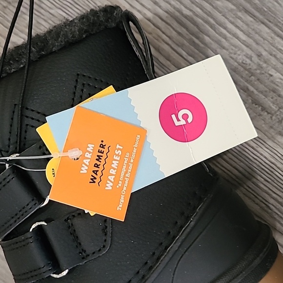 Cat & Jack Denver Winter Boots - Size 5 - Picture 6 of 7
